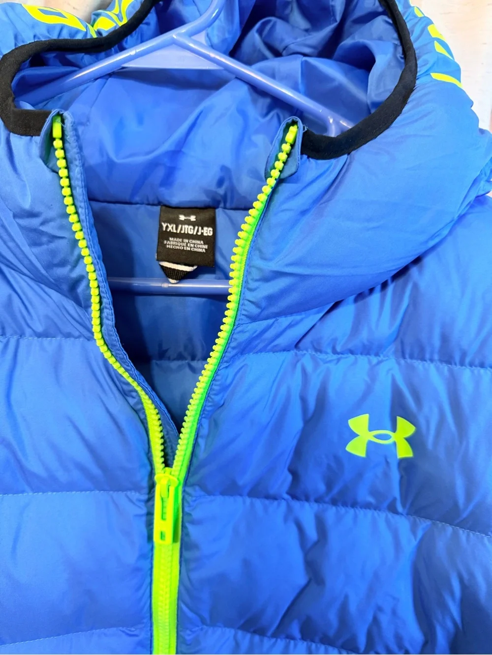 Under Armour Boys Colorblock Puffer Jacket